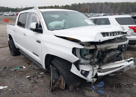 2020 Toyota Tundra Platinum из США, поврежденный, VIN 5TFAY5F18LX888468
